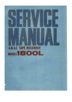 Akai 1800-L-Service-Manual